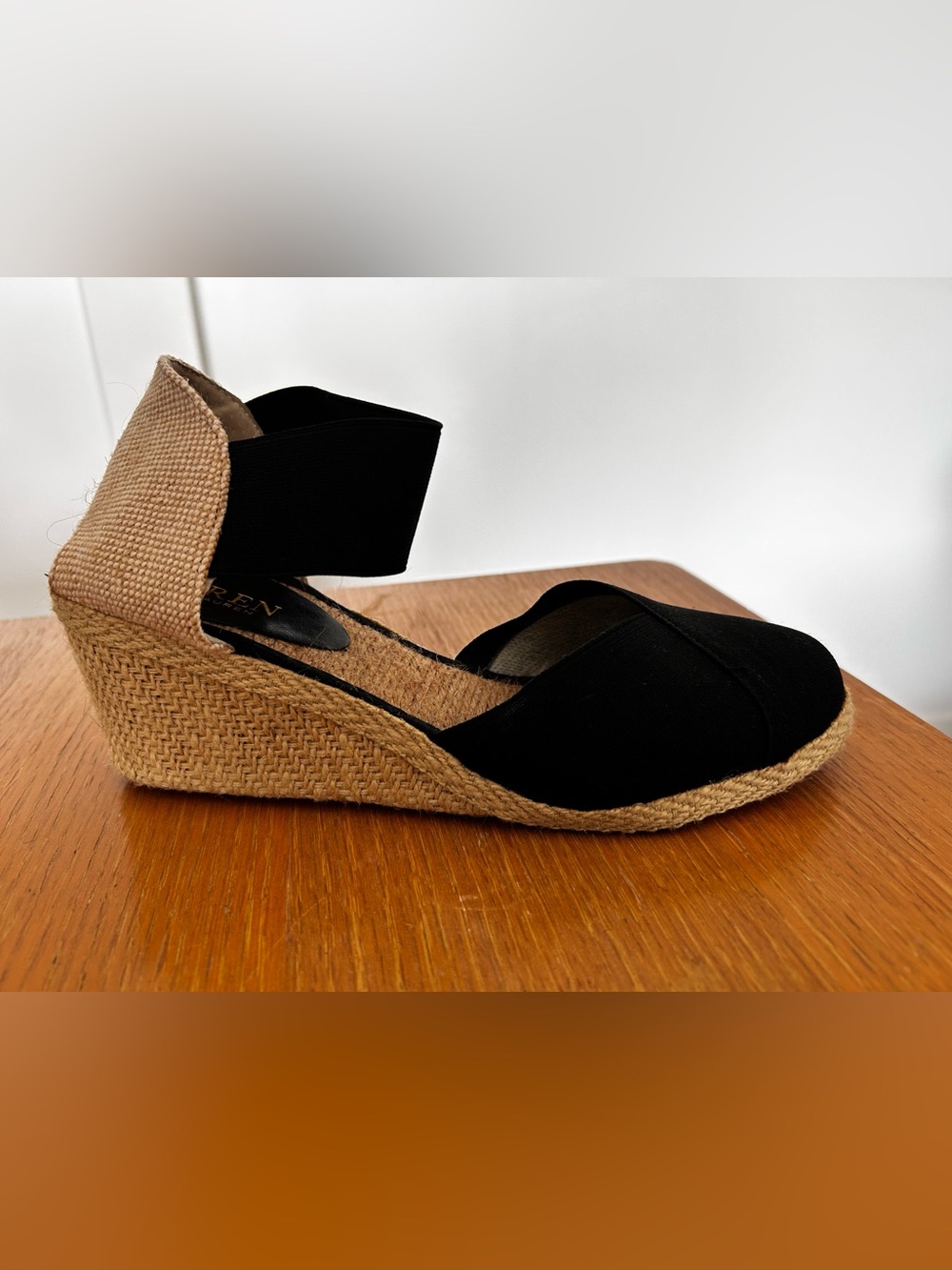 Ralph Lauren Womens Charla Closed Toe Casual Espadrille Sandals Sz 8 - Picture 7 of 14